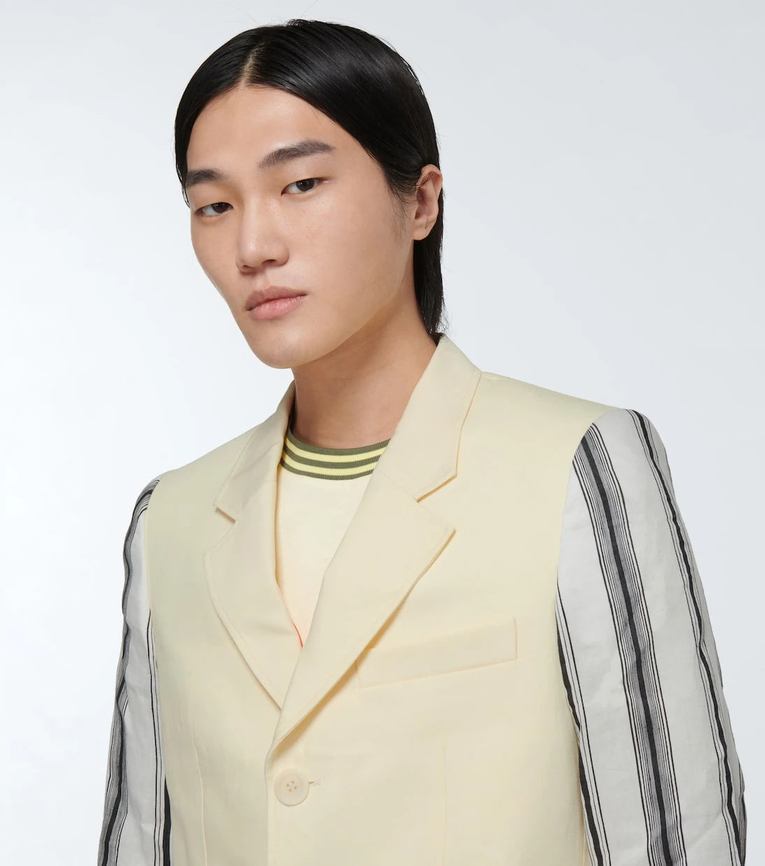 Wales Bonner - Malick cotton and linen blazer