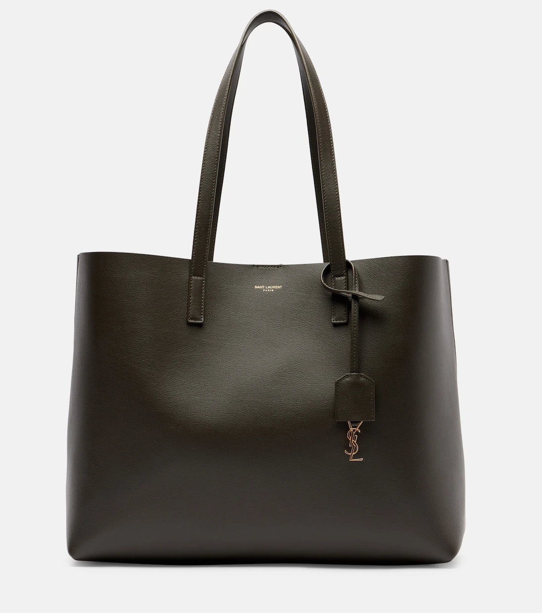 Saint Laurent - Shopping Large leather tote bag