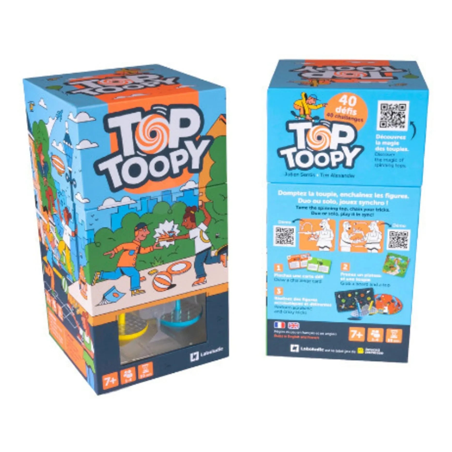 Laboludic - Top Toopy spinning top set