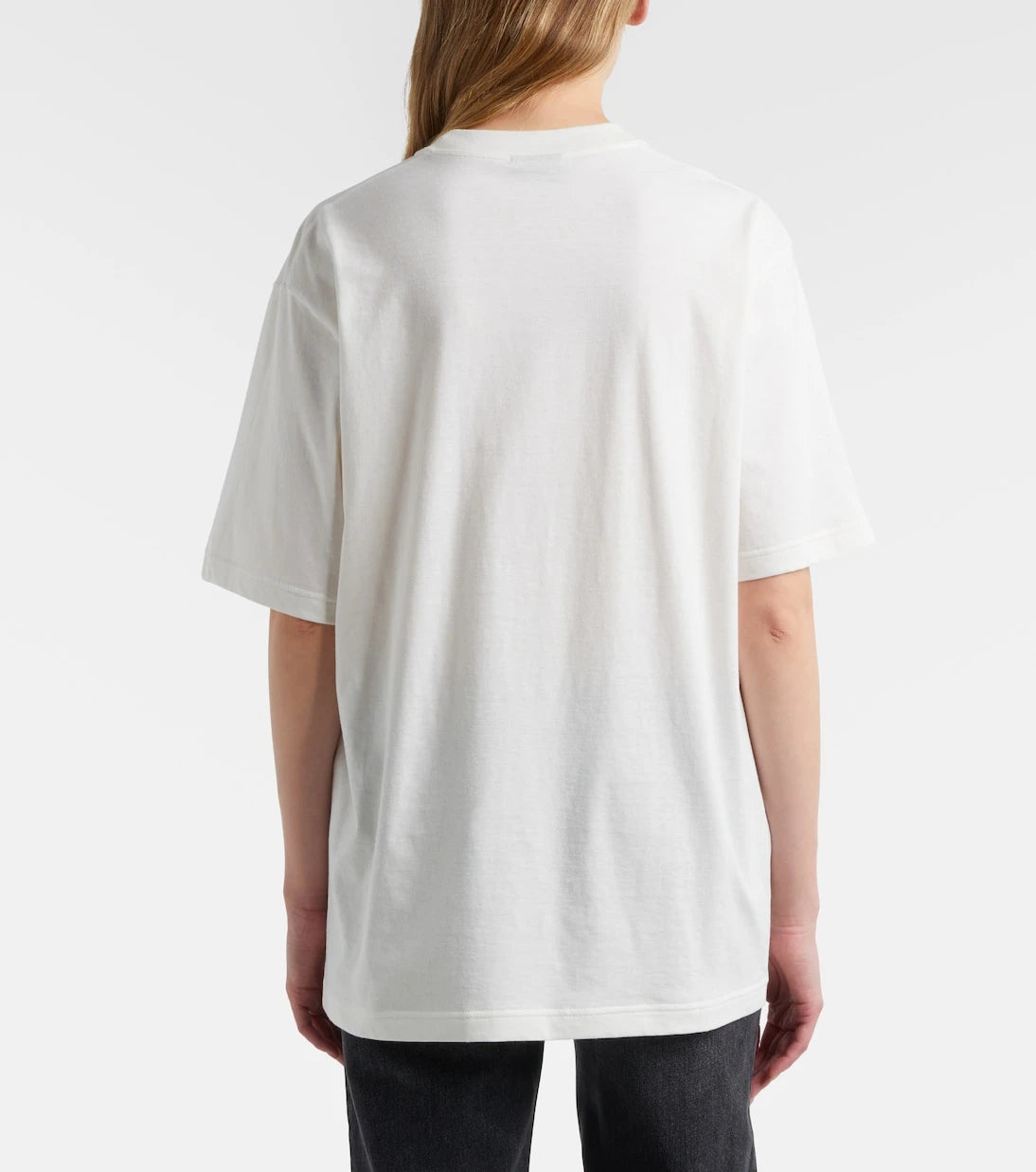 Gucci - Logo cotton jersey and silk T-shirt