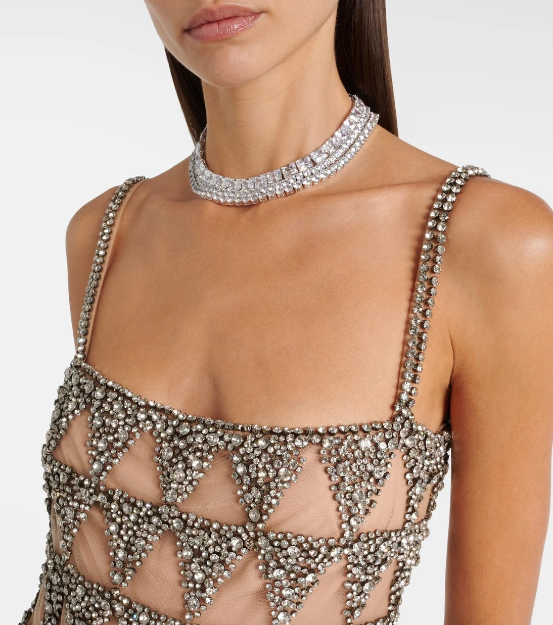 Costarellos - Embellished  gown