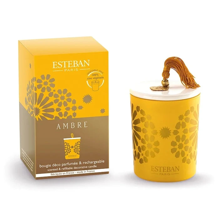 Ароматизирана свещ Esteban Ambre 180 g