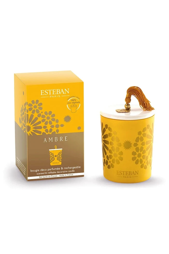 Ароматизирана свещ Esteban Ambre 180 g