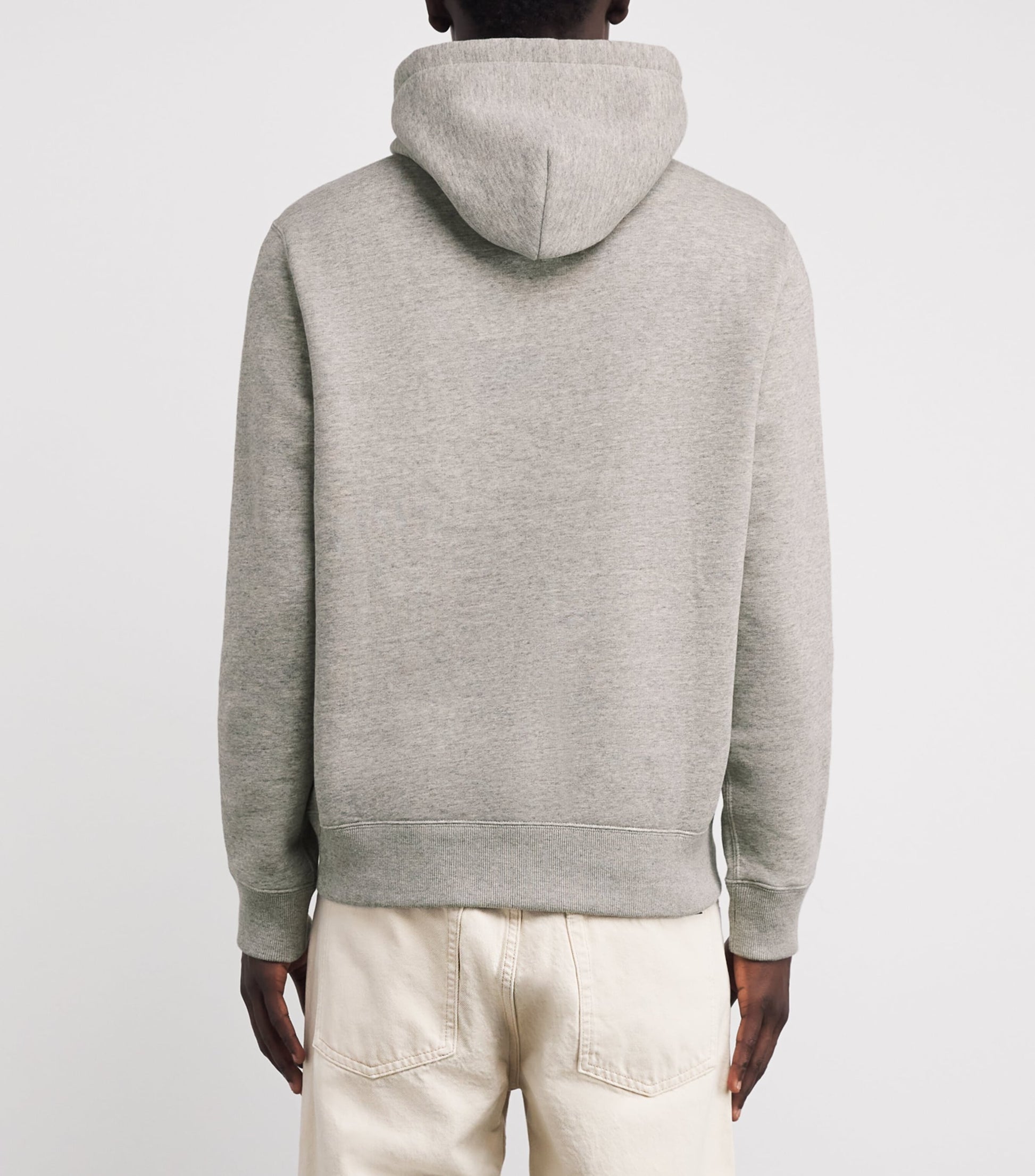 Polo Ralph Lauren Grey Cotton-Blend Polo Bear Hoodie