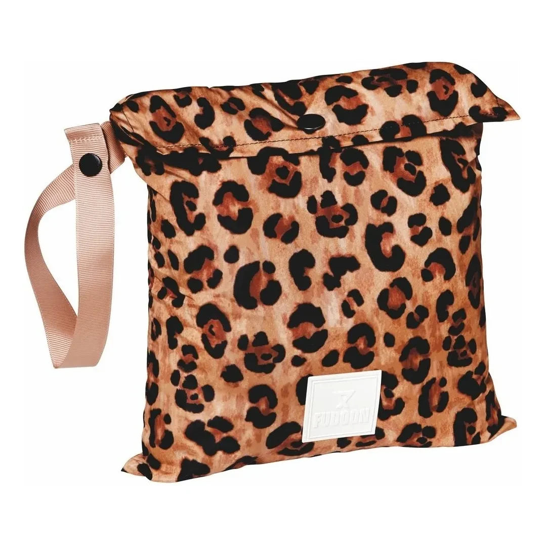 Fudoon - Exclusivité Fudoon X Smallable - Reversible Leopard Hooded Down Jacket | Brown