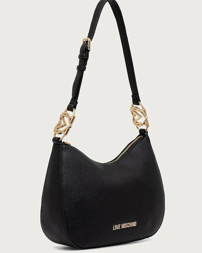Love Moschino suni deri kadın hobo çanta