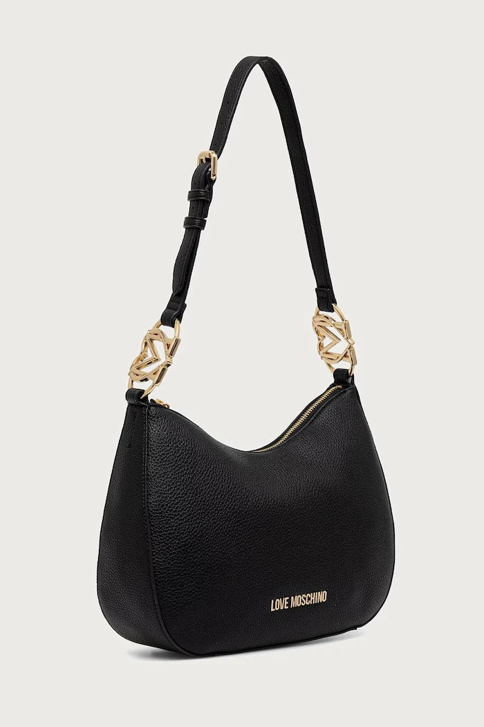 Love Moschino suni deri kadın hobo çanta