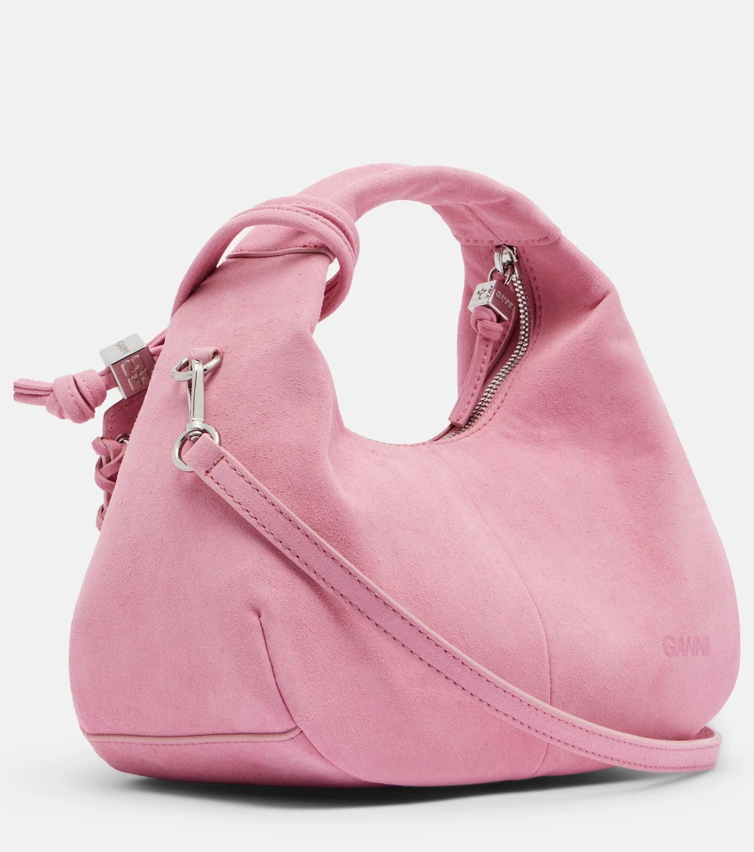 Ganni - Mini top-handle bag