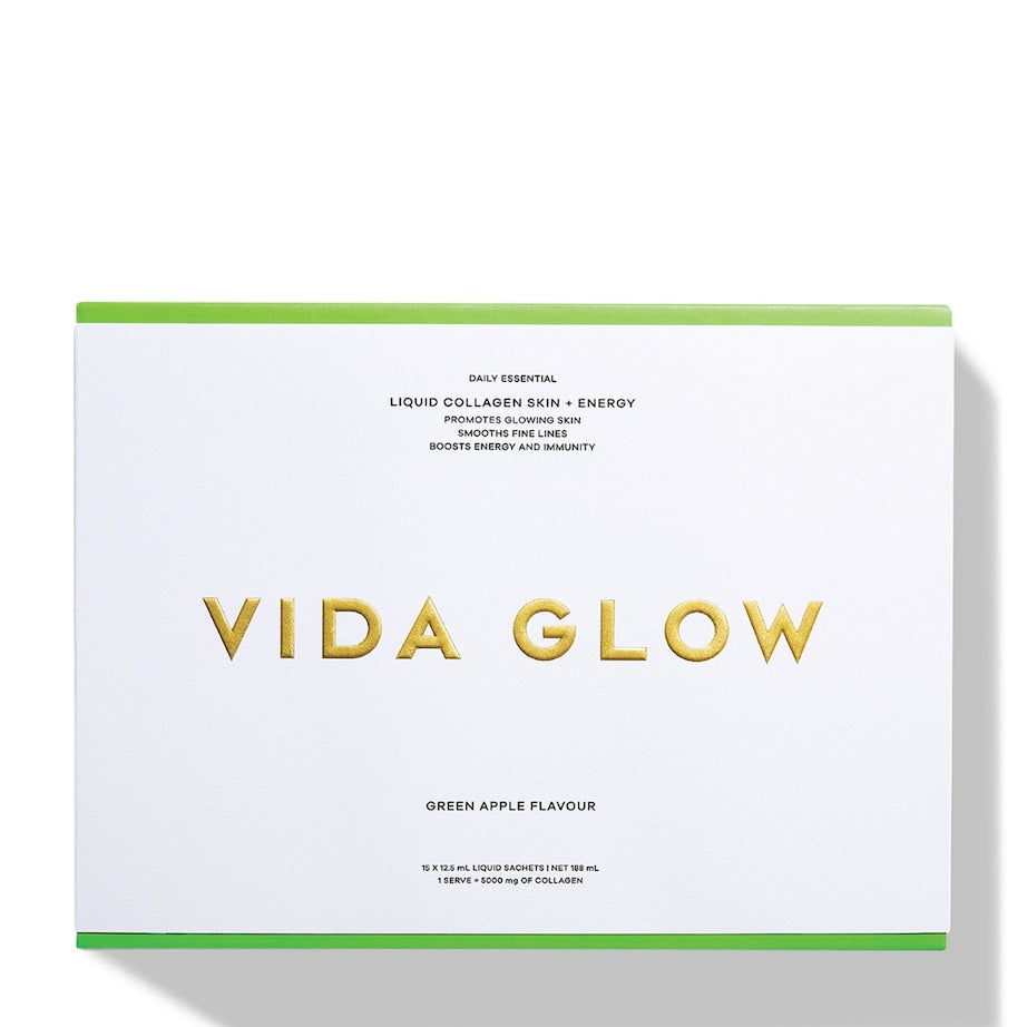 Vida Glow Liquid Collagen Skin + Energy (15 x 12.4ml)