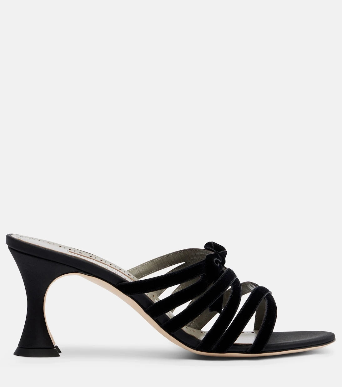 Manolo Blahnik - Clementel 70 velvet mules