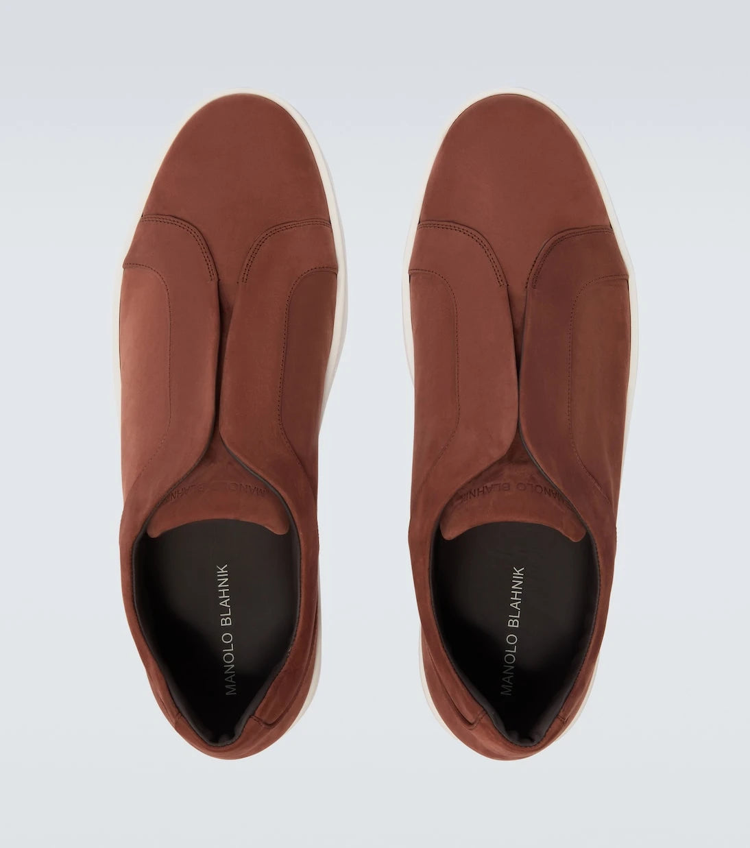 Manolo Blahnik - Agilio suede sneakers
