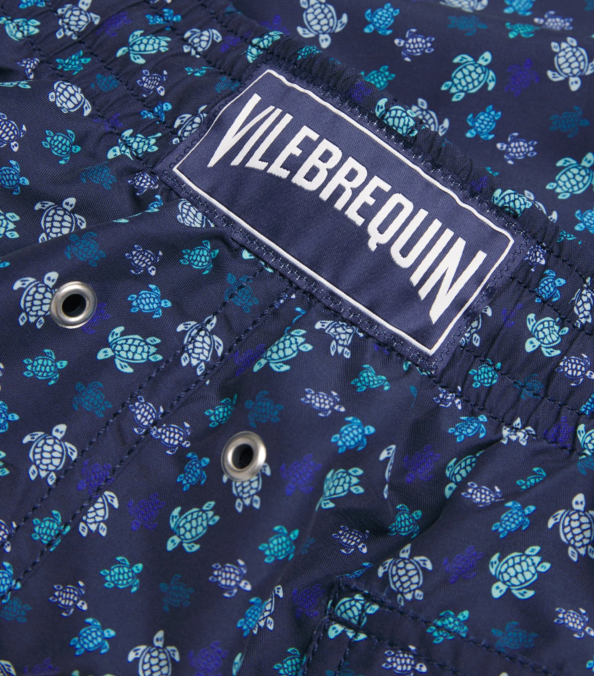 Micro Turtle Print Moorea Swim Shorts