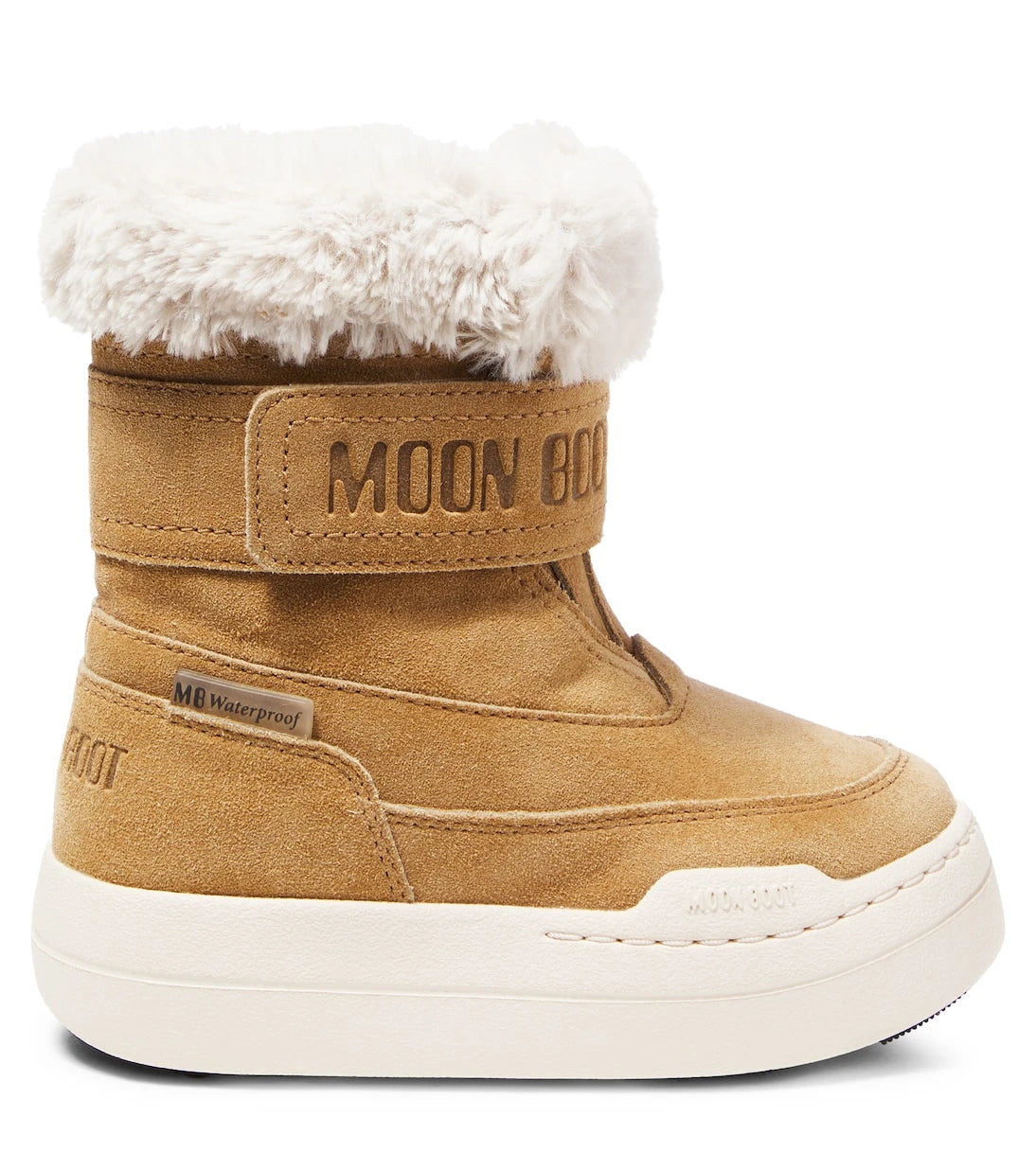 Moon Boot Kids - Junior Park Strap suede snow boots