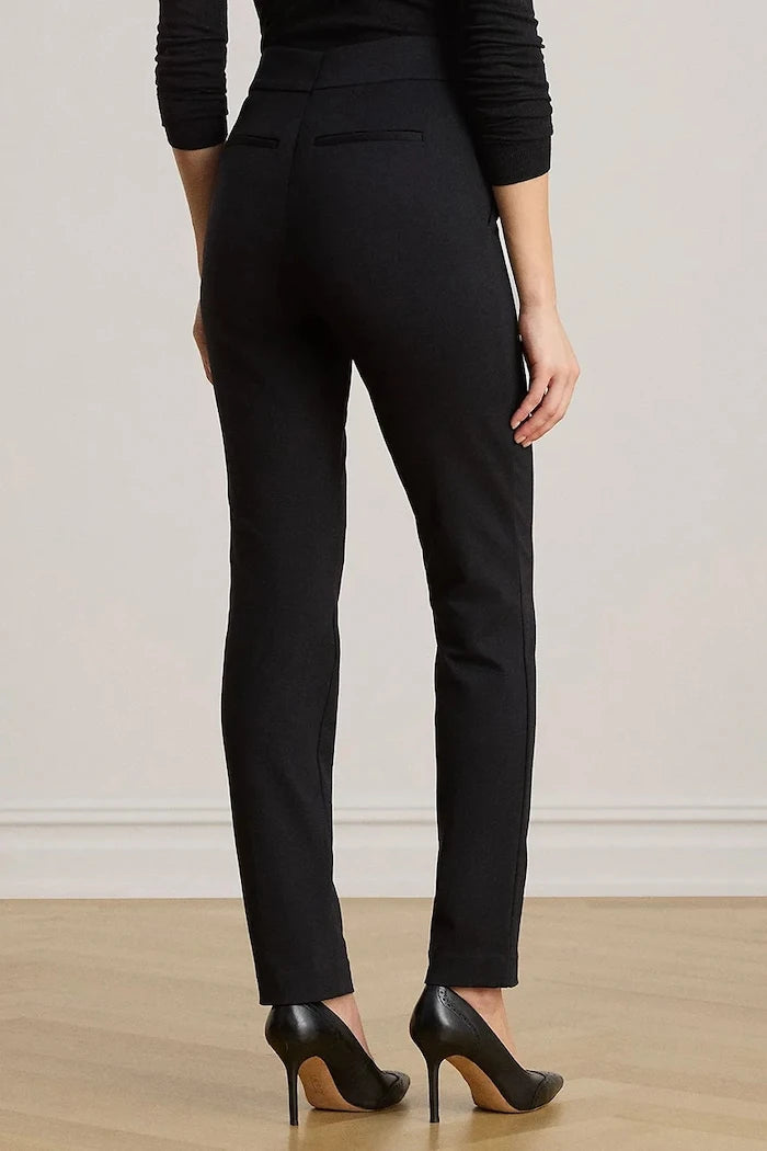 Lauren Ralph Lauren kadın slim fit viskon pantolon