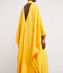 Yellow Cady OOO Kaftan Maxi Dress