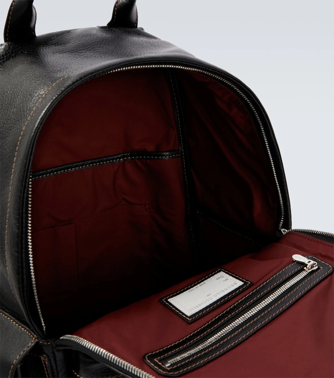 Brunello Cucinelli - Leather backpack