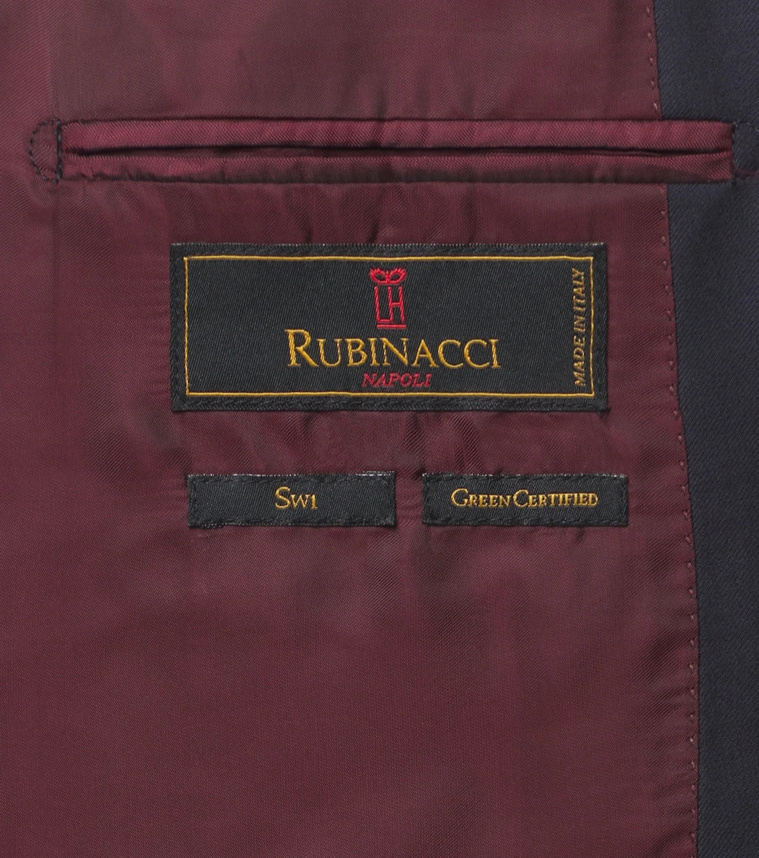 Rubinacci - Single-breasted virgin wool blazer