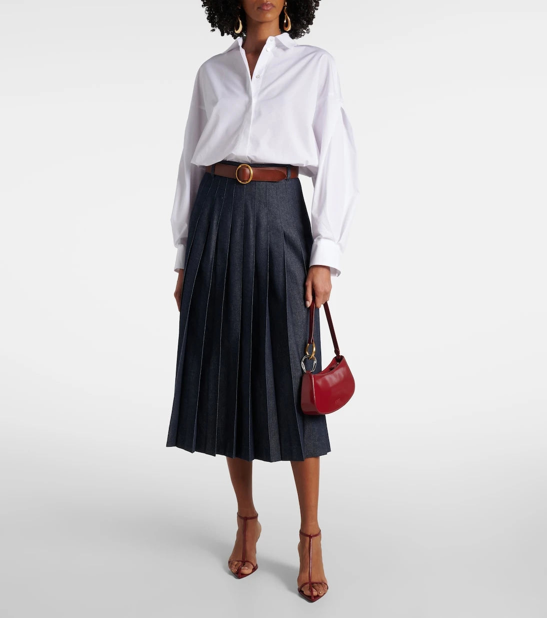 'S Max Mara - قميص قطني
