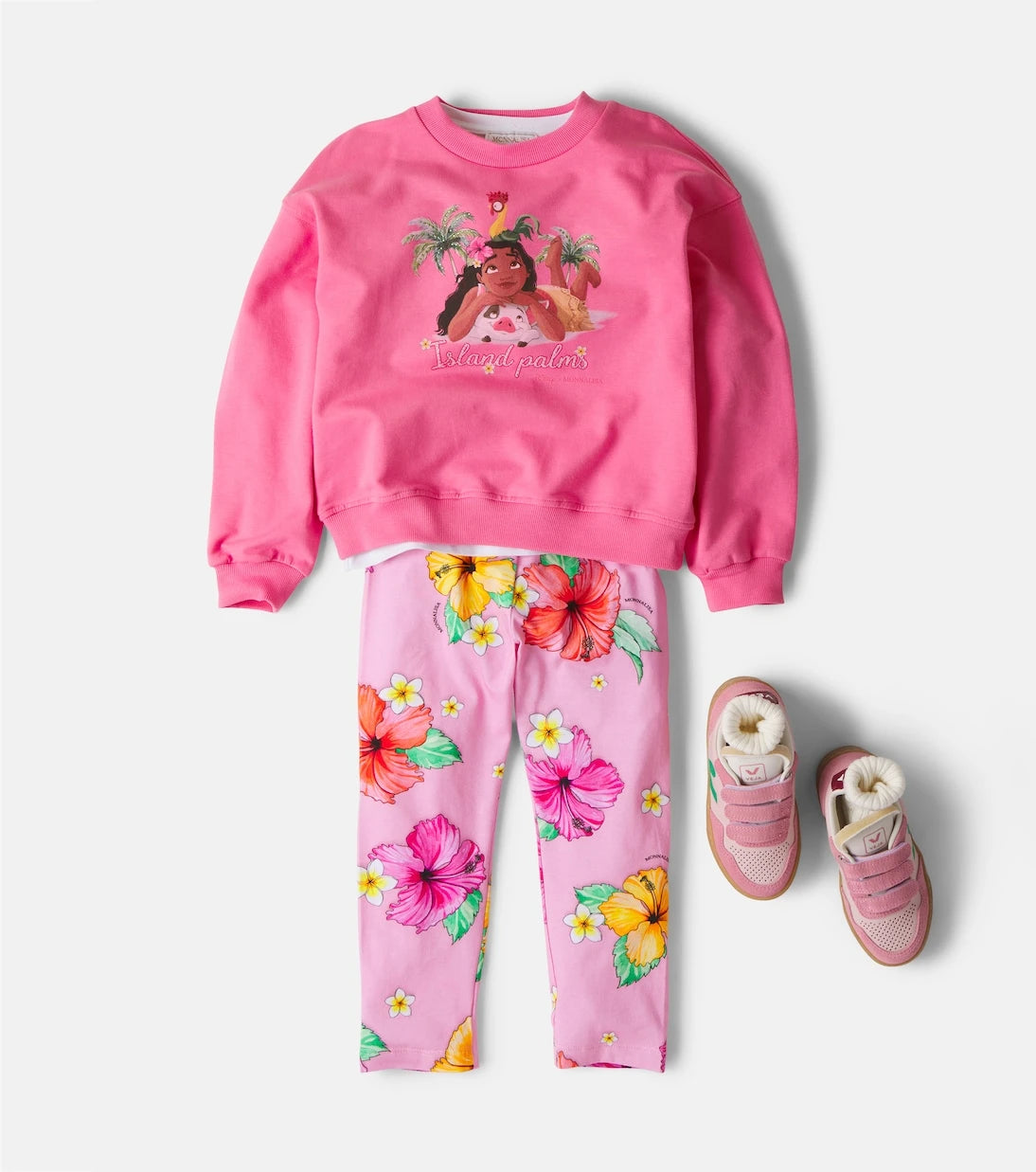 Monnalisa - x Disney® printed cotton-blend jersey sweatshirt