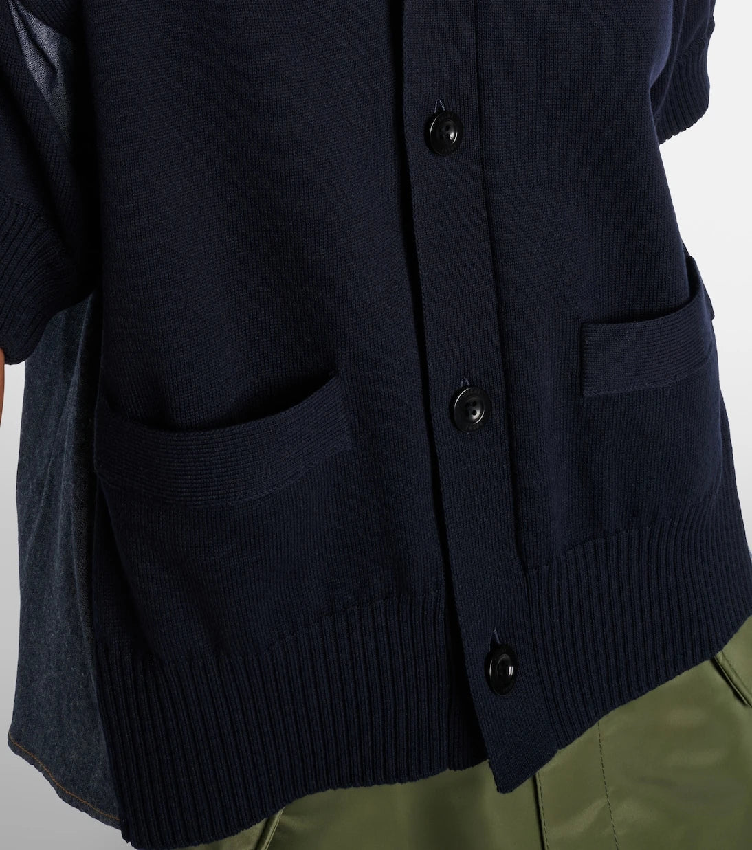 Sacai - Paneled shirt