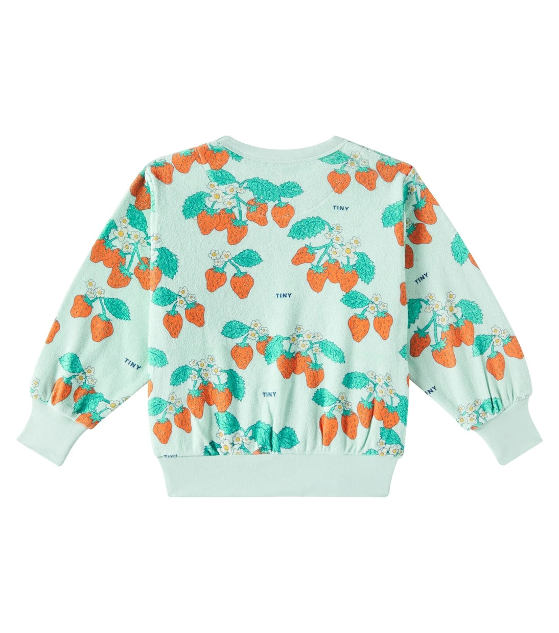 Tinycottons - Strawberries cotton terry sweatshirt