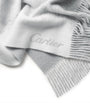 Cashmere Reflecting Panthère de Cartier Blanket (190cm x 140cm)