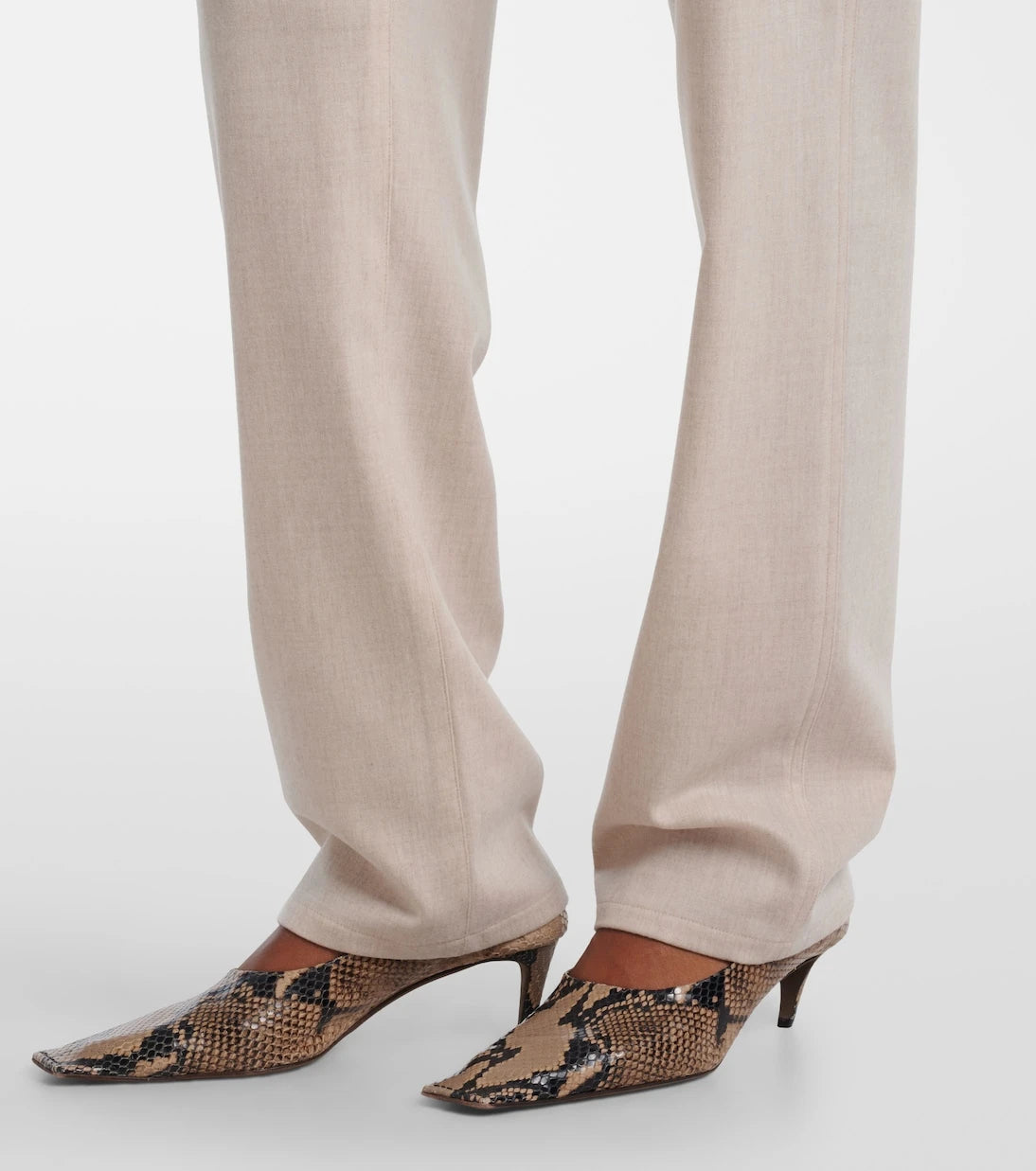 Khaite - Callum wool and cashmere straight pants