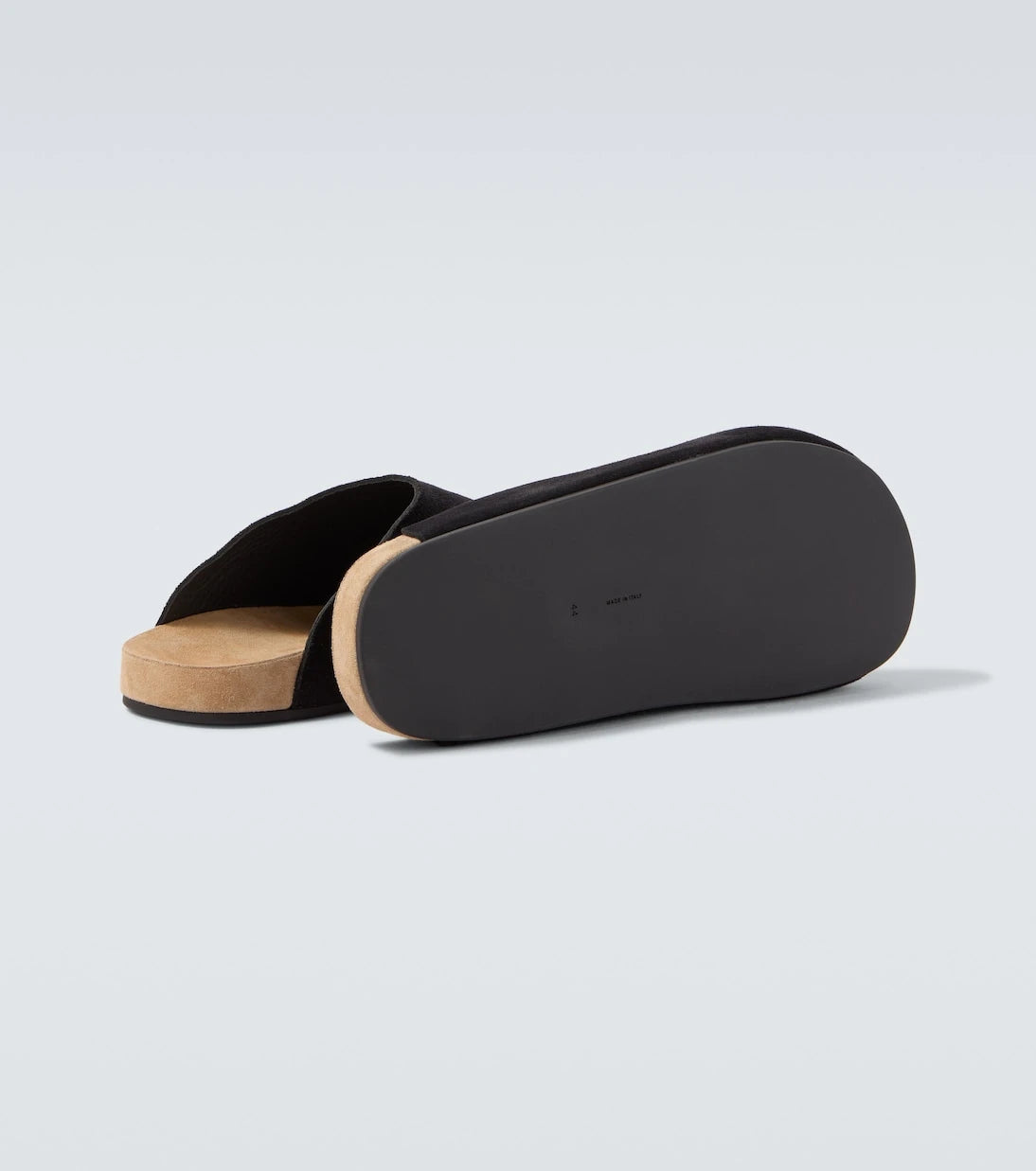 The Row - New Lucca suede slip-on shoes