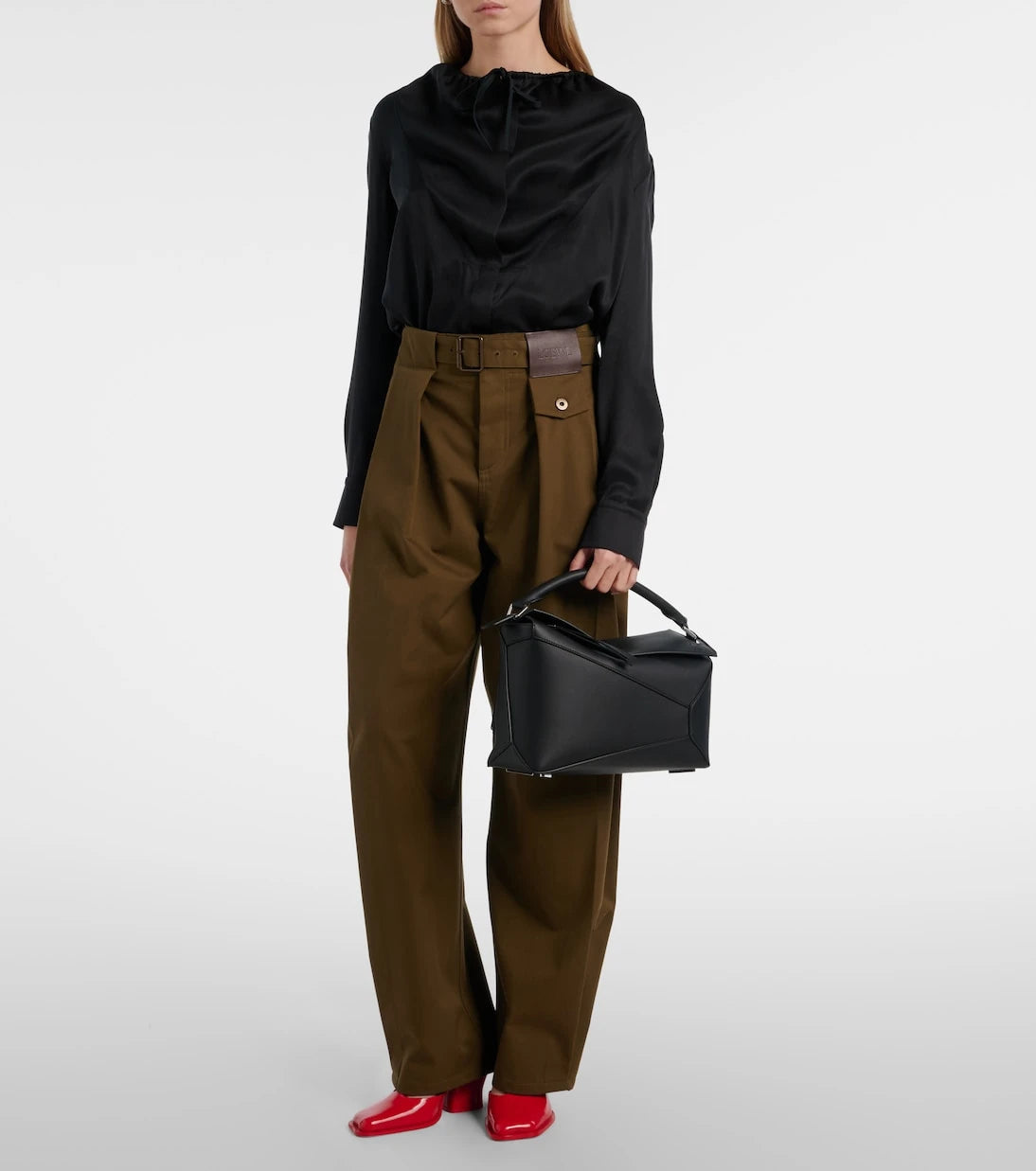 Loewe - Puzzle Edge Medium leather tote bag