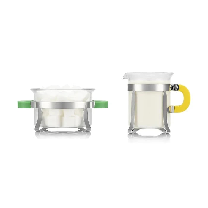 Bodum cam şekerlik ve sütlük seti 7 x 10 x 8,3 cm
