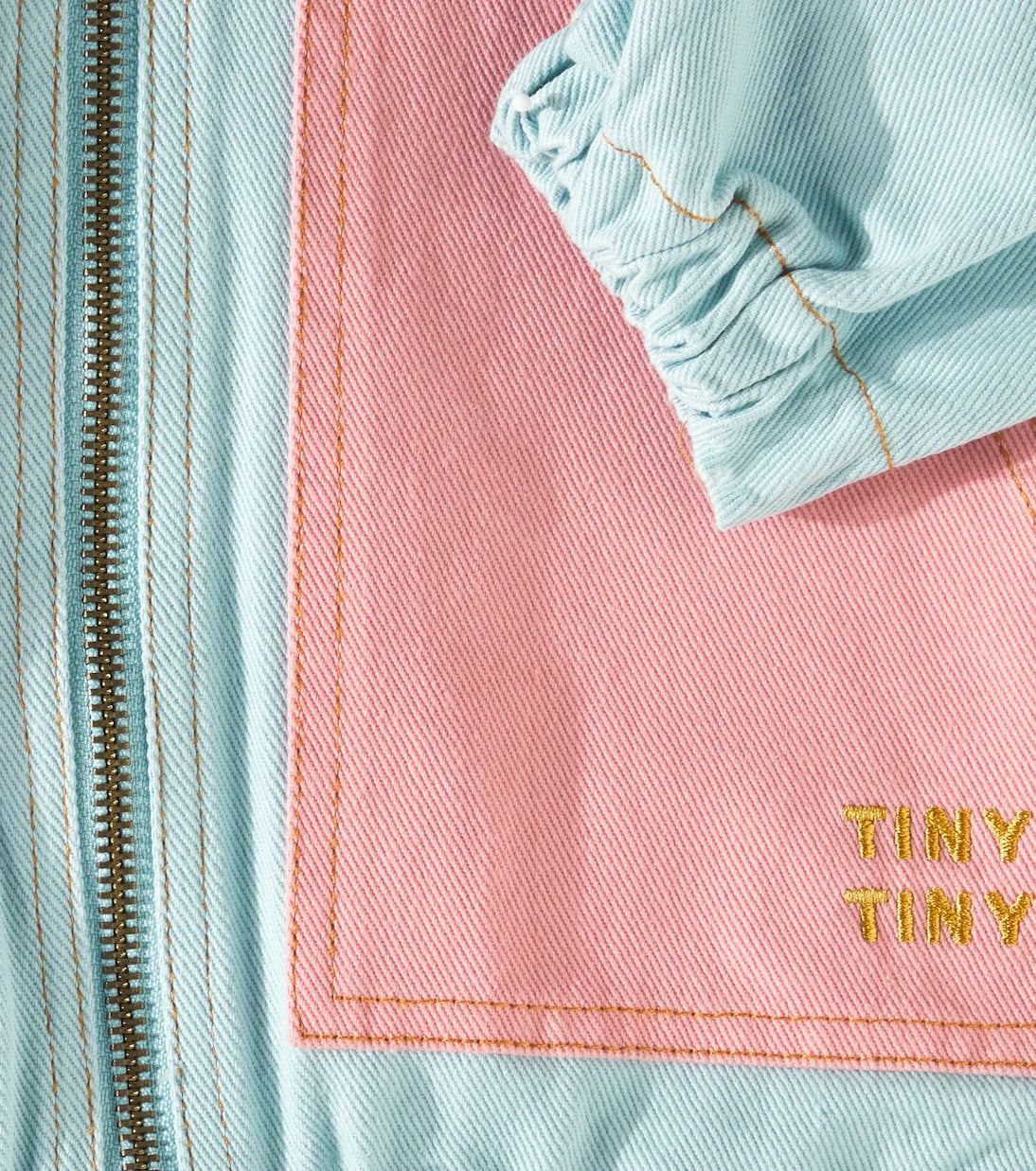 Tinycottons - Colorblock cotton jacket