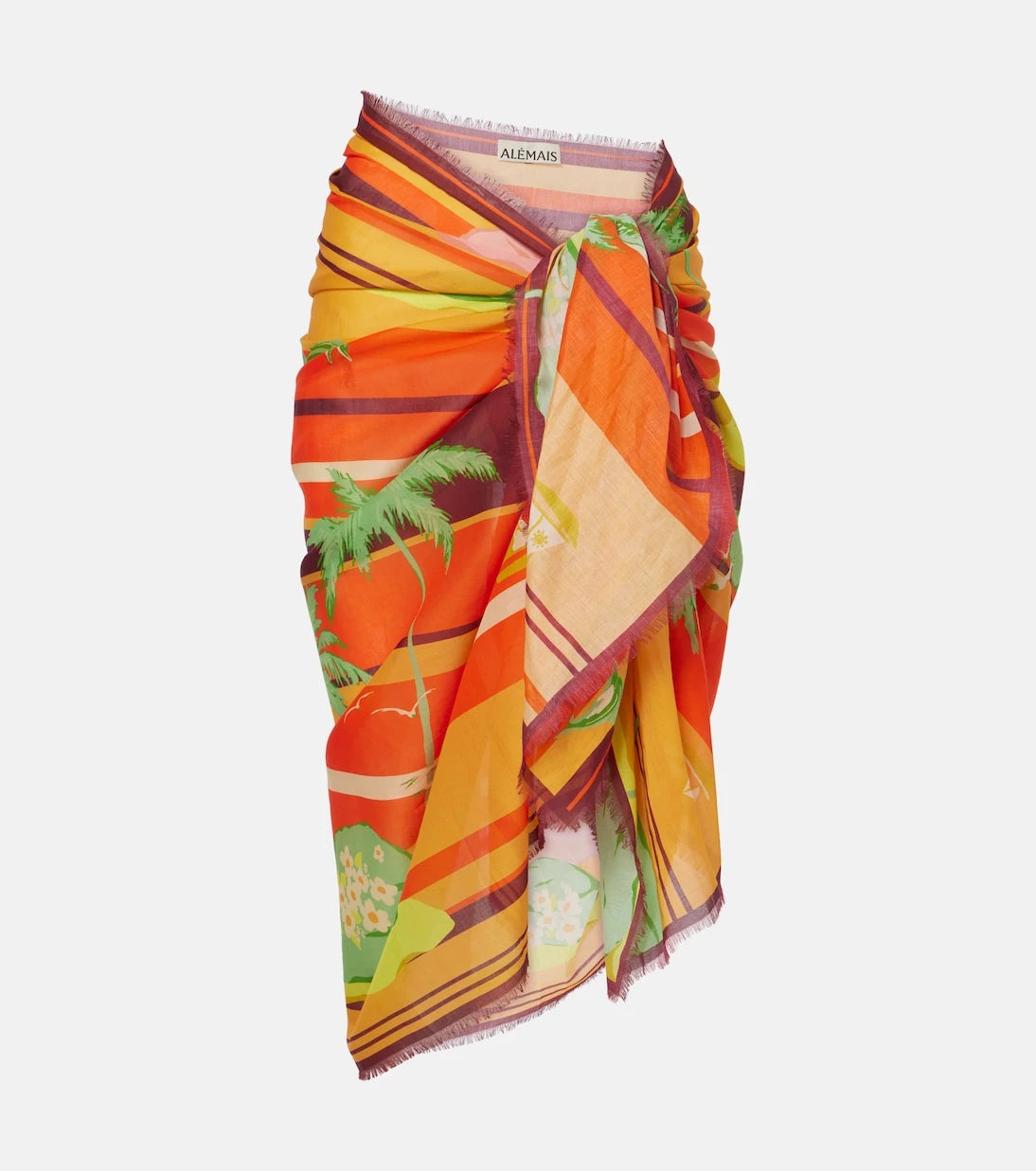 Alémais - Palm Island cotton beach cover-up