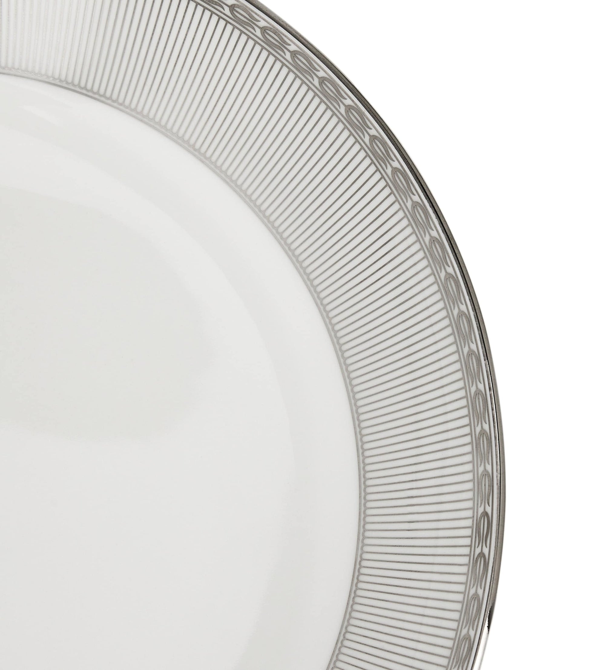 Silver Tonquin Deep Plate (22cm)