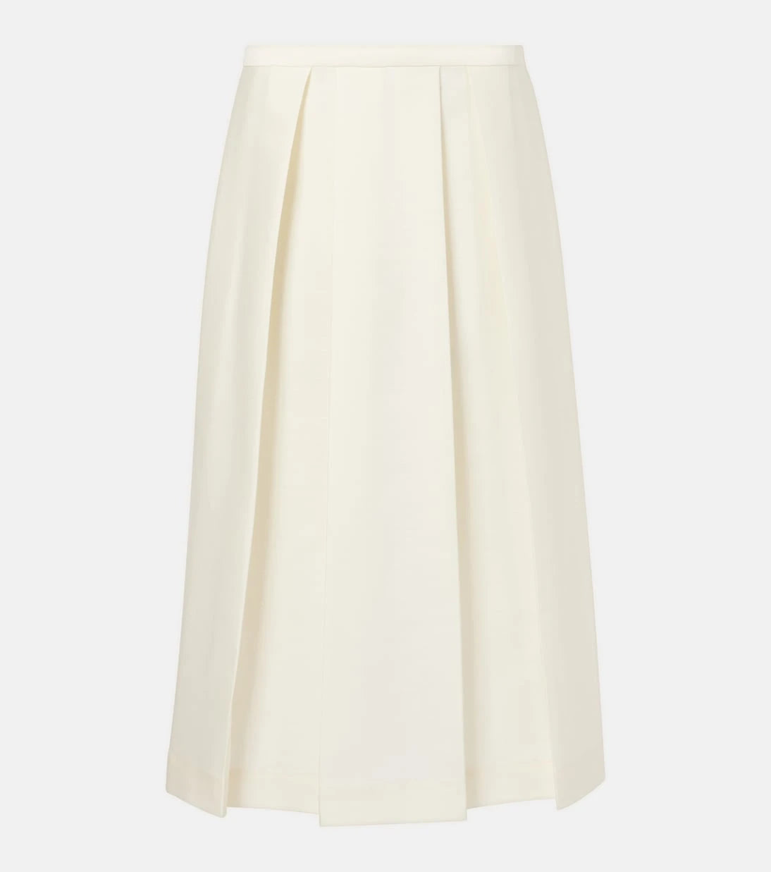Toteme - Twinflower wool and silk midi skirt