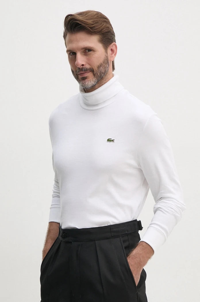 Lacoste Uzun Kollu Pamuklu Bluz