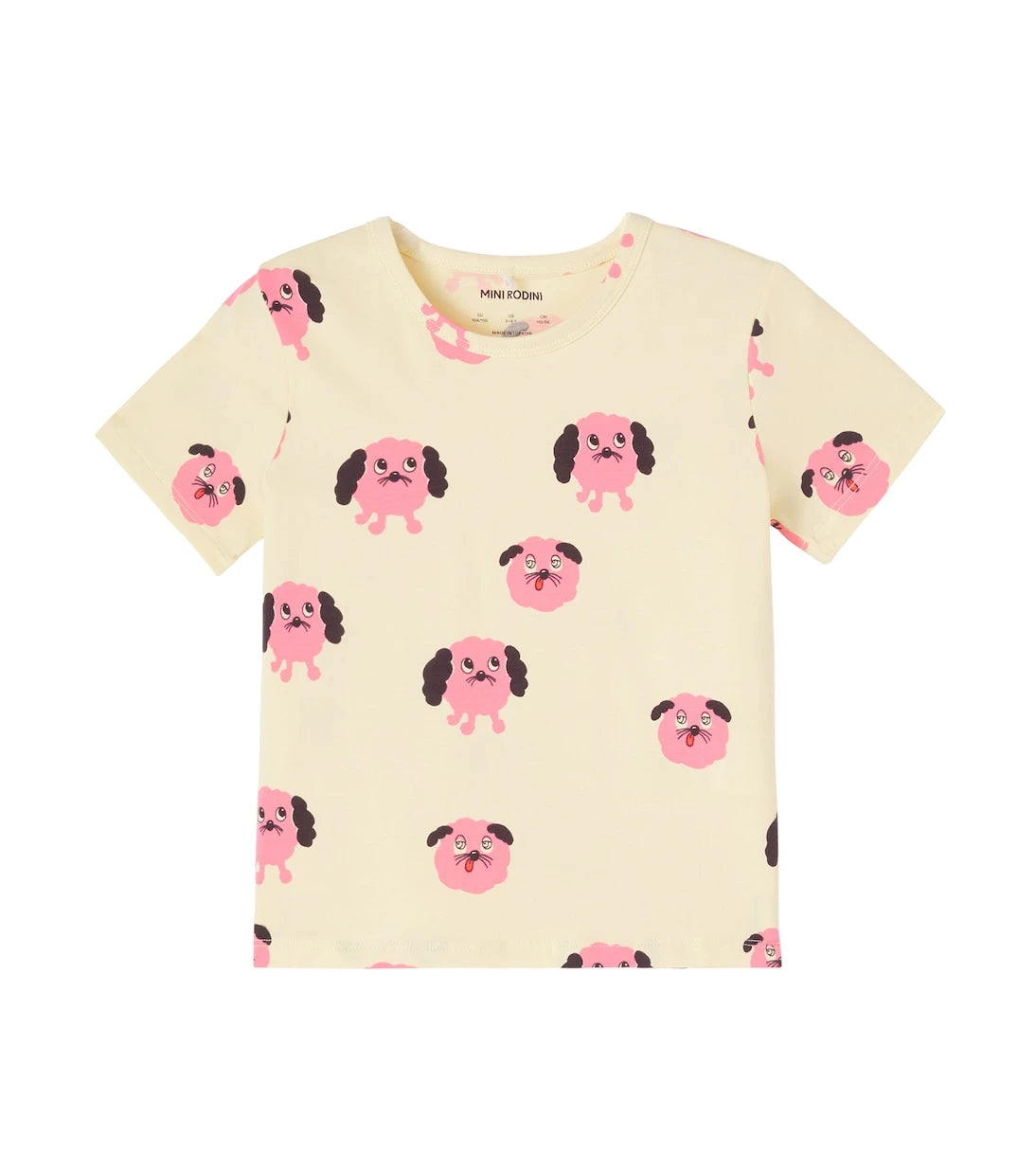Mini Rodini - Doggies printed cotton-blend T-shirt