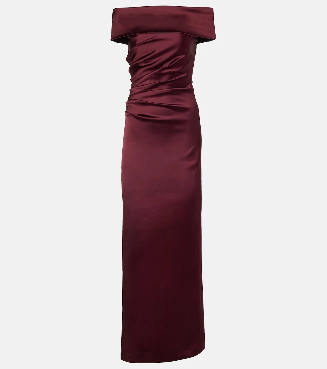 Max Mara - Opaco off-shoulder maxi dress
