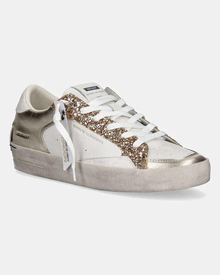 Crime London SK8 DELUXE Deri Spor Ayakkabı