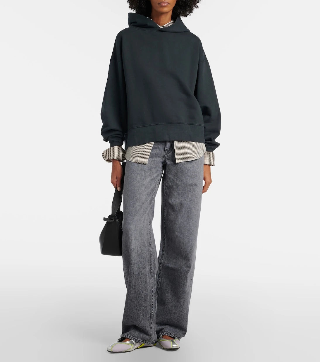 Slvrlake - Relaxed cotton jersey hoodie