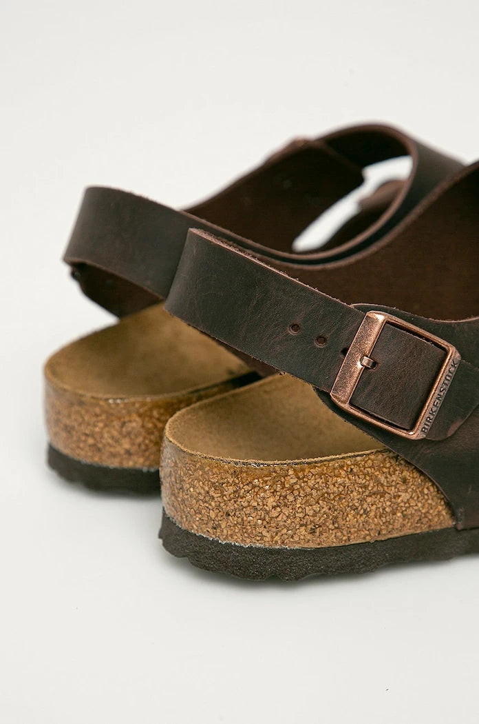 Кожени сандали Birkenstock Milano