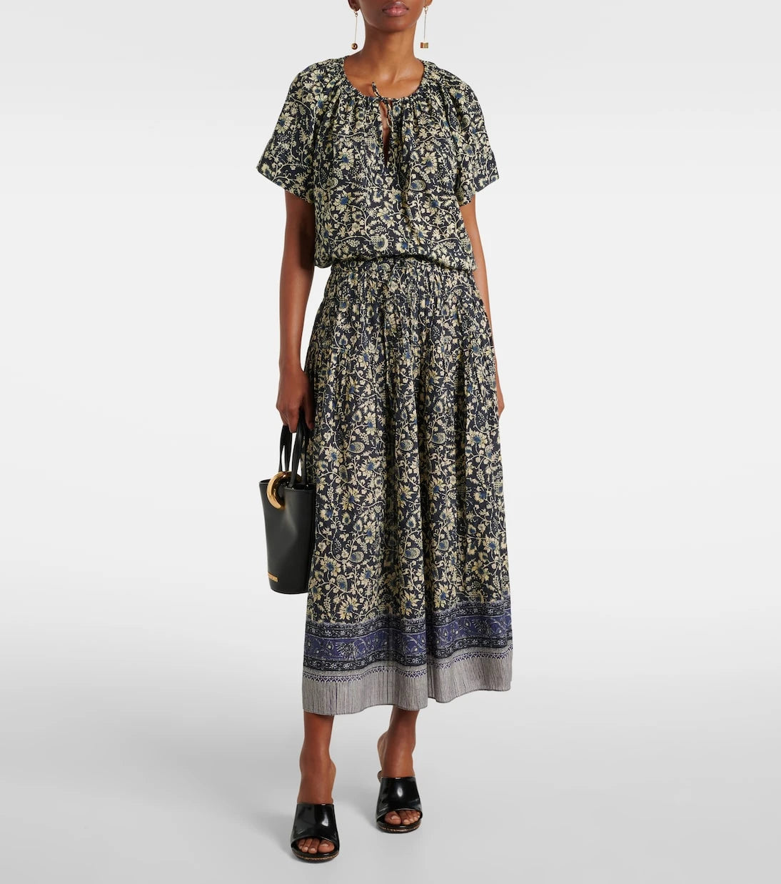 Ulla Johnson - Sena printed cotton-blend top