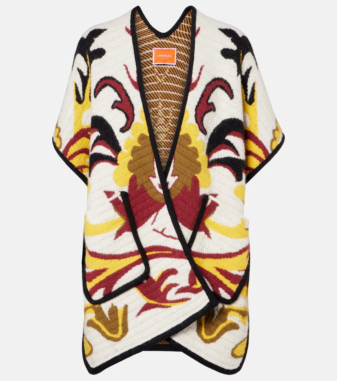 La DoubleJ - In My Power patterned cape