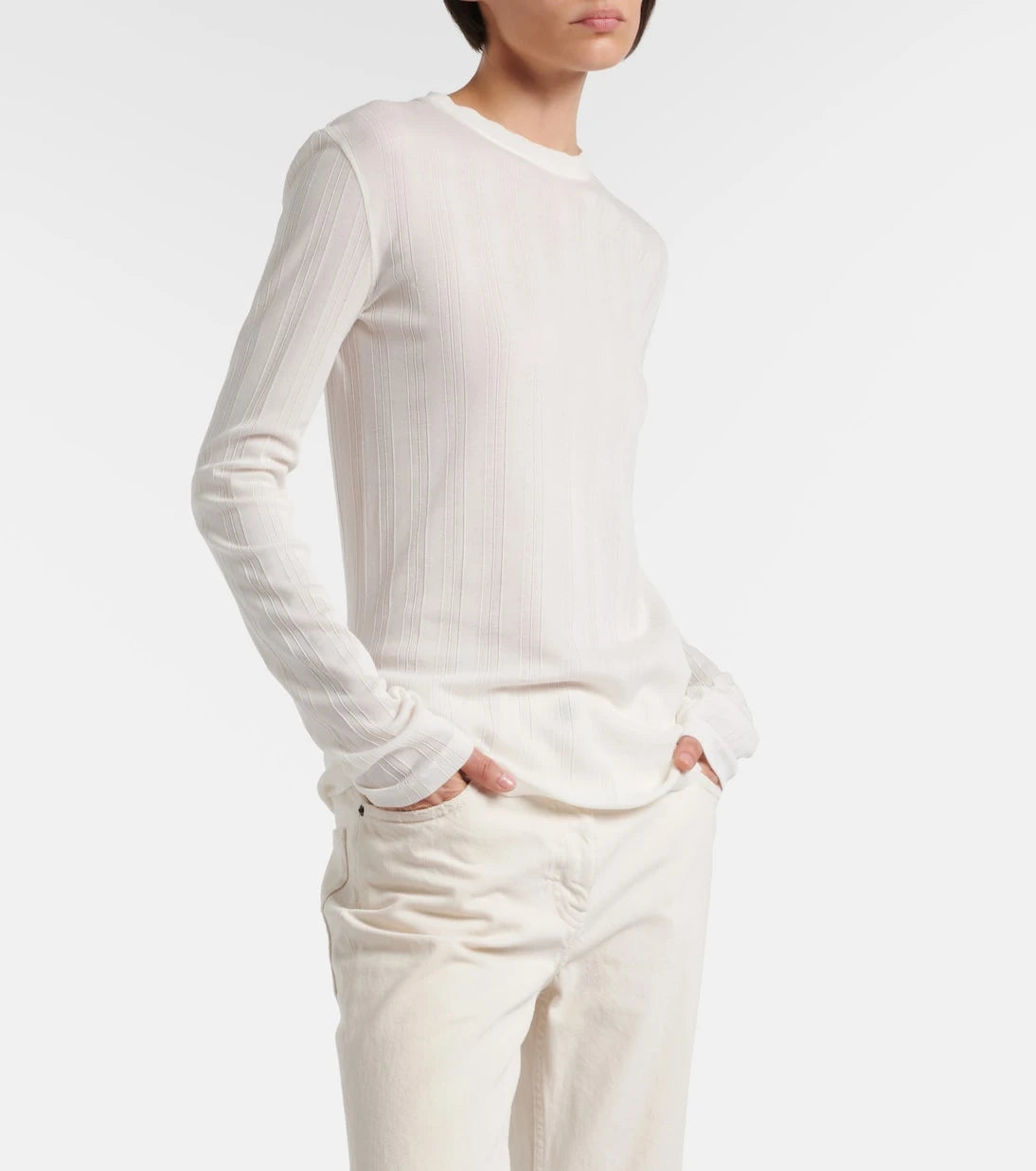 The Row - Dantea cotton jersey top