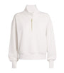 Ivory DoubleSoft Davidson Quarter-Zip Sweatshirt