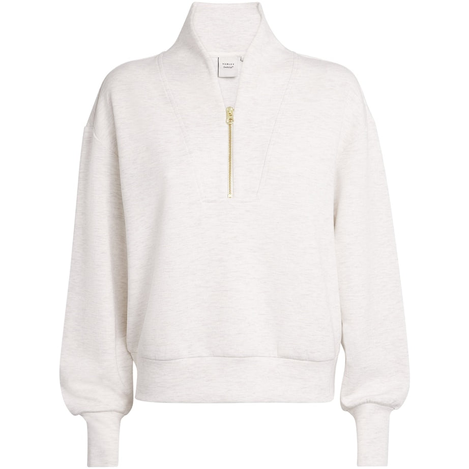 Ivory DoubleSoft Davidson Quarter-Zip Sweatshirt
