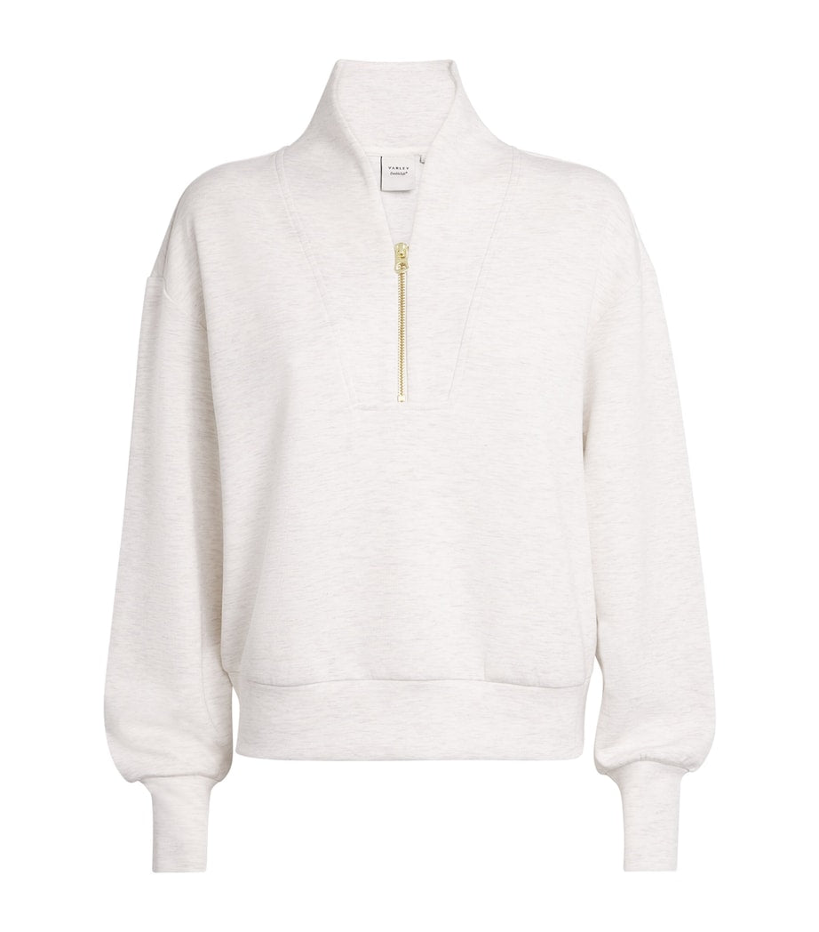 Ivory DoubleSoft Davidson Quarter-Zip Sweatshirt