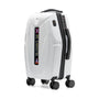 iPixi - Galaxy Voyager LED Smart Travel White Suitcase