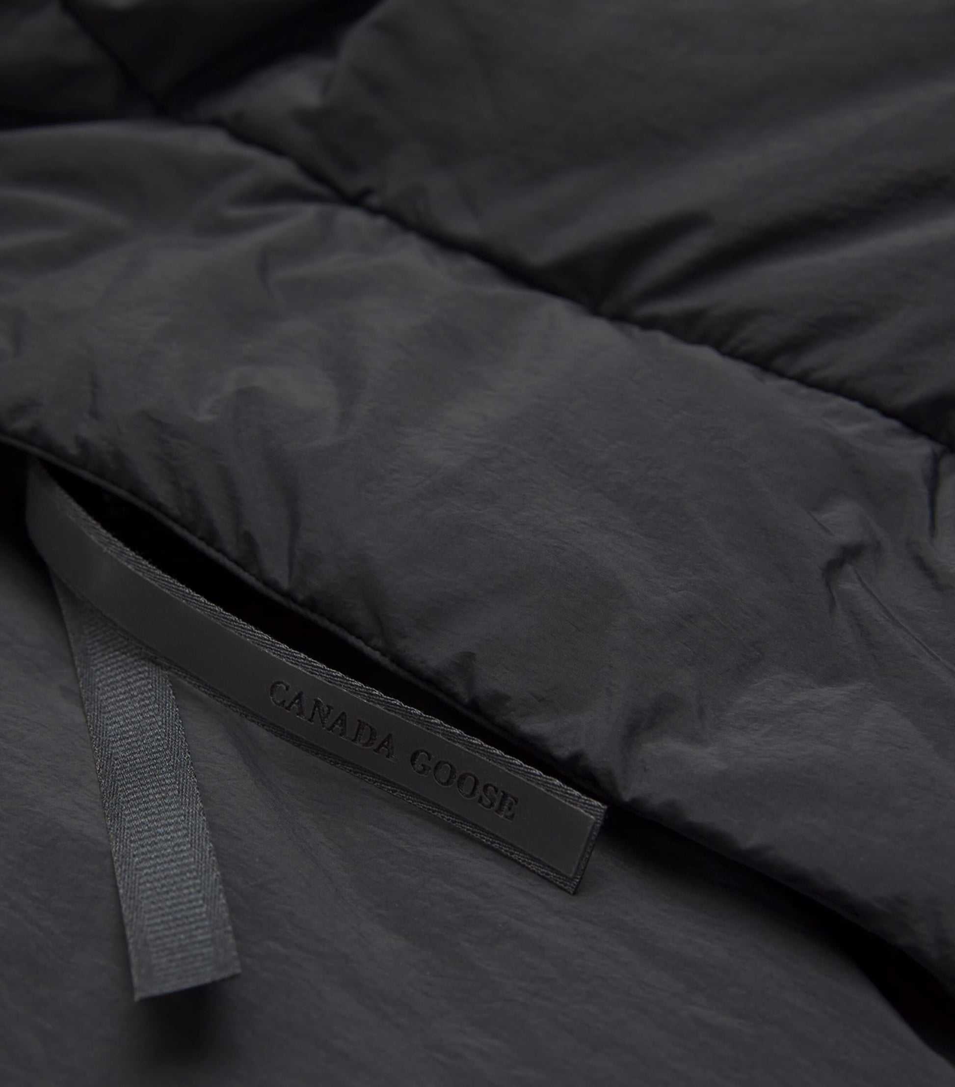 Canada Goose Black Down Water-Repellent Wilu Puffer Gilet