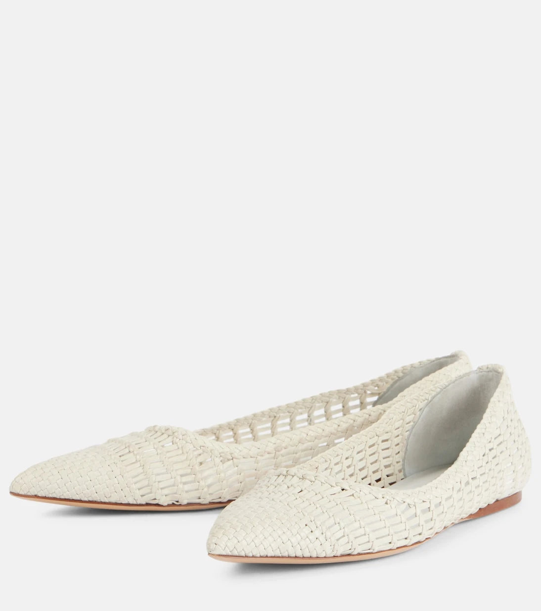 Gabriela Hearst - Milos woven leather ballet flats