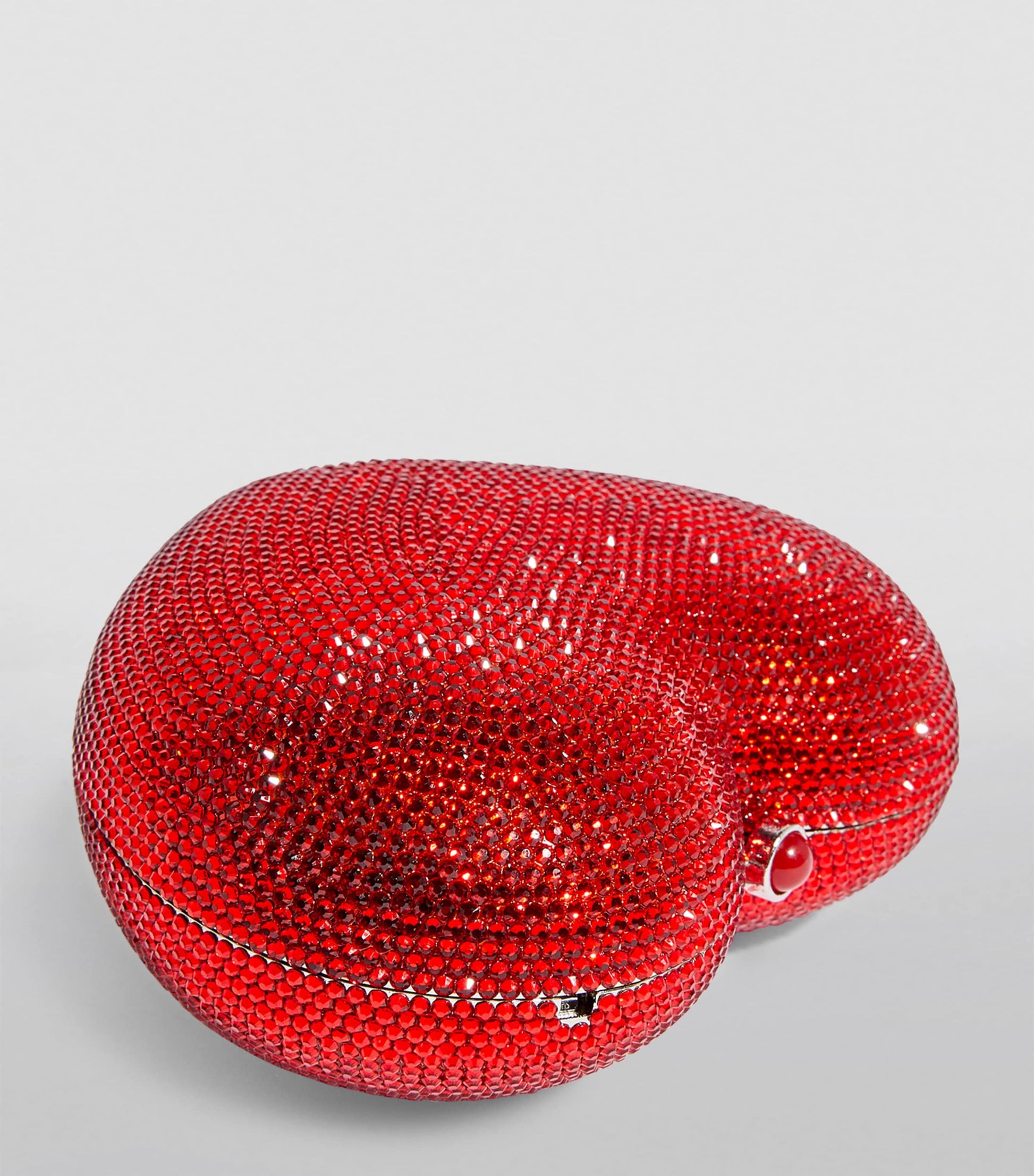 Judith Leiber Red L'Amour Petit Cœur Clutch Bag